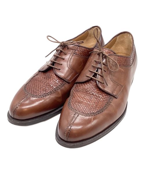 Santoni（サントーニ）Santoni (サントーニ) ドレスシューズ ブラウン サイズ:8 2/1の古着・服飾アイテム