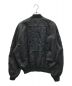 MARCELO BURLON (マルセロバーロン) Rural Cross Bomber Jacket(ルーラル クロス ボンバー ジャケット) ブラック サイズ:S：20000円