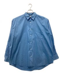 MARKAWARE（マーカウェア）の古着「COMFORT FIT SHIRT SOKTAS ORGANIC COTTON POPLIN」｜ブルー