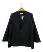 SETENSセテンス）の古着「Collarless Jacket」｜ブラック