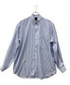 DAIWA PIER39ダイワ ピア39）の古着「TECH BUTTON DOWN SHIRTS L/S STRIPE」｜ネイビー