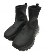 YELLOイエロー）の古着「NEO BLACK SINGLE SNEAKER SHORT BOOTS」｜ブラック