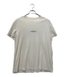 Maison Margiela（メゾンマルジェラ）の古着「ミニロゴTシャツ」｜ホワイト