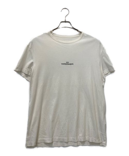 Maison Margiela（メゾンマルジェラ）Maison Margiela (メゾンマルジェラ) ミニロゴTシャツ ホワイト サイズ:SIZE　48の古着・服飾アイテム