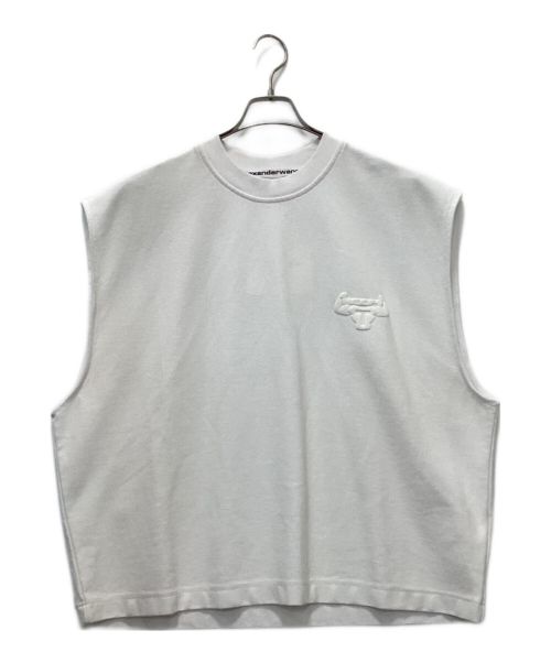 ALEXANDER WANG（アレキサンダーワン）ALEXANDER WANG (アレキサンダーワン) Beefy Muscle Tank ホワイト サイズ:Mの古着・服飾アイテム