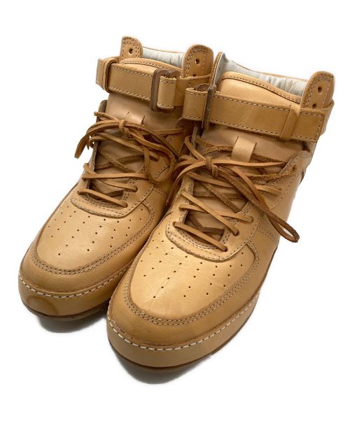 HENDER SCHEME（エンダースキーマ）Hender Scheme (エンダースキーマ) レザーハイカットスニーカー ナチュラル サイズ:26の古着・服飾アイテム