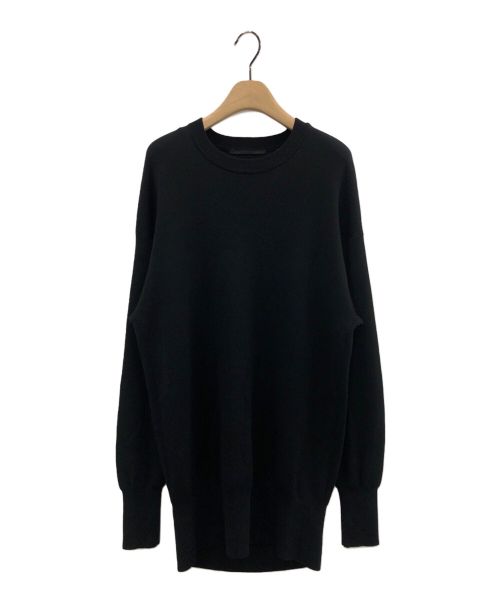 AP STUDIO（エーピーストゥディオ）AP STUDIO (エーピーストゥディオ) Relax-sized Tunic Pullover ニット 長袖チュニック ブラック サイズ:-の古着・服飾アイテム