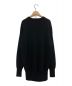 AP STUDIO (エーピーストゥディオ) Relax-sized Tunic Pullover ニット 長袖チュニック ブラック サイズ:-：13000円