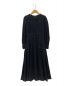 Her lip to（ハーリップトゥ）の古着「Modern Lace Trimmed Long Dress」｜ブラック