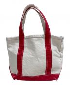 L.L.Bean×REMI RELIEF×L'appartementエルエルビーン×レミレリーフ×アパルトモン）の古着「Canvas tote bag S」｜レッド