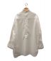 THE SHINZONE (ザ シンゾーン) FRILL NECK SHIRT ホワイト サイズ:34：10000円