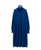 THE SHINZONEザ シンゾーン）の古着「ウールハイネックドレス」｜ブルー