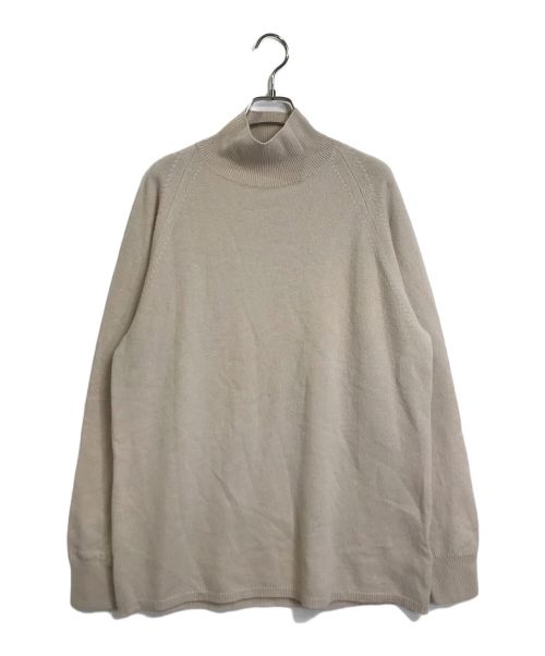 Demi-Luxe Beams（デミルクス ビームス）Demi-Luxe Beams (デミルクス ビームス) カシミヤラグランハイネックニット ベージュ サイズ:FREEの古着・服飾アイテム