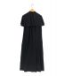 ENFOLD (エンフォルド) CAPE-SLEEVE DRESS ブラック サイズ:36：25000円