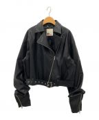 DURASデュラス）の古着「Rider jacket」｜ブラック
