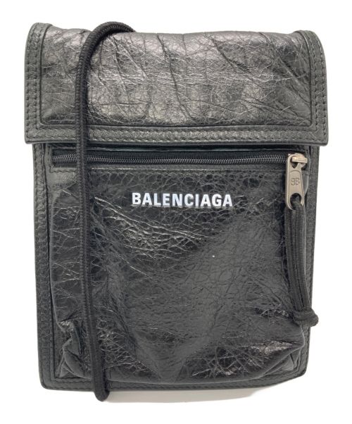 BALENCIAGA（バレンシアガ）BALENCIAGA (バレンシアガ) エクスプローラーポーチ ブラックの古着・服飾アイテム