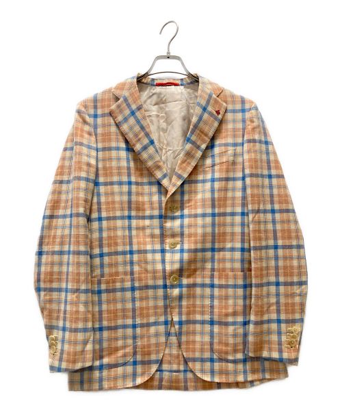 ISAIA（イザイア）ISAIA (イザイア) カシミヤ混テーラードジャケット ベージュ サイズ:44の古着・服飾アイテム