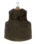 VIVIENNE TAM (ヴィヴィアンタム) FAUX FUR VEST モカ サイズ:38：13000円