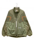 SIVAシヴァ）の古着「DOLMAN WIDE NYLON JACKET」｜カーキ