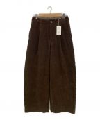 ASEEDONCLOUDアシードンクラウド）の古着「Handwerker Wide trousers」｜ブラウン