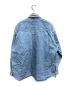 TOGA ARCHIVES (トーガアーカイブス) DENIM FRINGE SHIRTS/ﾌﾘﾝｼﾞデニムウエスタンシャツ ブルー サイズ:S：30000円