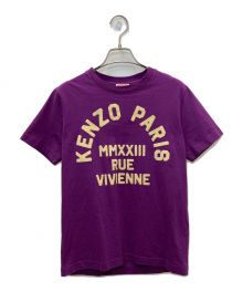 KENZO（ケンゾー）の古着「RUE VIVIENNE Tシャツ」｜パープル