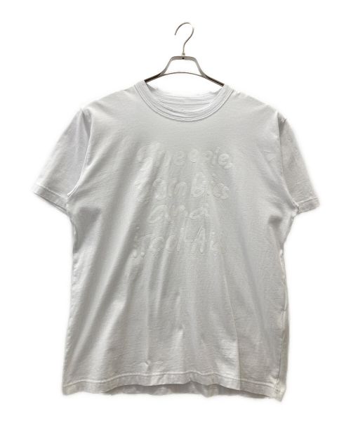 sacai（サカイ）sacai (サカイ) MADSAKI (マサキ) MADSAKI Flock Print T-Shirt ホワイト サイズ:4の古着・服飾アイテム