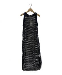 Uhr（ウーア）の古着「fishnet dress」｜グレー