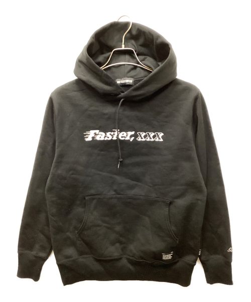 GOD SELECTION XXX（ゴッドセレクショントリプルエックス）GOD SELECTION XXX (ゴッドセレクショントリプルエックス) FASTER HOODIE プリントパーカー ブラック サイズ:Sの古着・服飾アイテム