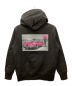 GOD SELECTION XXX (ゴッドセレクショントリプルエックス) FASTER HOODIE プリントパーカー ブラック サイズ:S：16000円