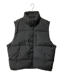 RUUBON（ルーボン）の古着「padded volume ecodown vest/RUBbe210」｜ブラック