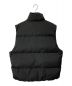 RUUBON (ルーボン) padded volume ecodown vest/RUBbe210 ブラック サイズ:Ｌ：7000円