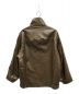 AMERI (アメリ) PASTING LIKE FAKE LEATHER JACKET ブラウン サイズ:M：17000円