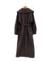 MURRAL (ミューラル) Curvy wool coat パープル サイズ:F：30000円