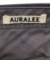 中古・古着 AURALEE (オーラリー) LIGHT WOOL MAX GABARDINE SLACKS グレー サイズ:3：14000円