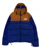 THE NORTH FACE×GUCCIザ ノース フェイス×グッチ）の古着「ダウンジャケット」｜ブルー×ブラウン