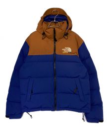 THE NORTH FACE×GUCCI（ザ ノース フェイス×グッチ）の古着「ダウンジャケット」｜ブルー×ブラウン