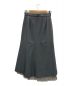 LE CIEL BLEU (ルシェルブルー) Pleated Hem Skirt グレー サイズ:38：9000円