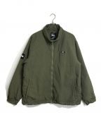 FTCエフティーシー）の古着「SUPPLEX STAND COLLAR JACKET」｜カーキ