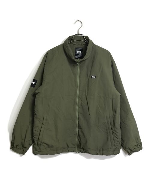 FTC（エフティーシー）FTC (エフティーシー) SUPPLEX STAND COLLAR JACKET カーキ サイズ:XLの古着・服飾アイテム