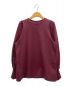 L'appartement（アパルトモン）の古着「Gather Long sleeve Tee」｜ボルドー