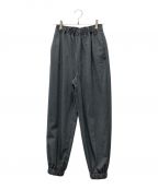 ENFOLDエンフォルド）の古着「BALOON ELASTIC TROUSERS」｜グレー