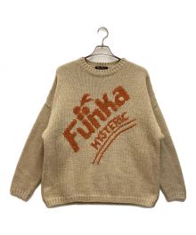 Hysteric Glamour（ヒステリックグラマー）の古着「Funkaローゲージニット」｜ベージュ