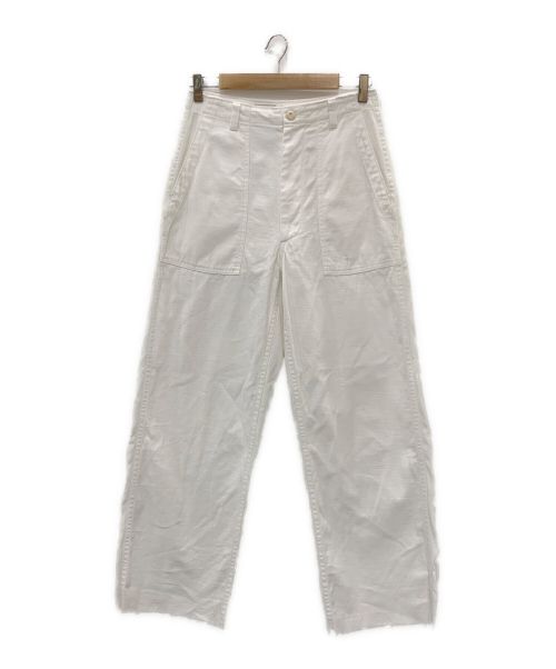 MADISON BLUE（マディソンブルー）MADISON BLUE (マディソンブルー) FATIGUE PANTS L.oz BS ホワイト サイズ:Sの古着・服飾アイテム