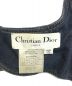 中古・古着 Christian Dior (クリスチャン ディオール) デニムジレ サイズ:F:34/GB:6/I:38/D:32/USA:2：17000円