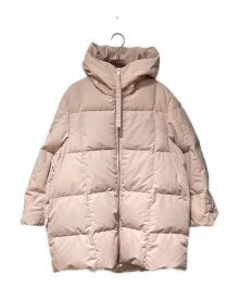 JIL SANDER（ジルサンダー）の古着「Fill Down Hooded Blouson（フィルダウンフーデッドブルゾン）」｜ピンク