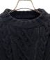 中古・古着 sacai (サカイ) Mix Wool Knit Pullover ブラック サイズ:2：37000円