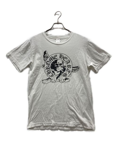 CHROME HEARTS（クロムハーツ）CHROME HEARTS (クロムハーツ) プリントTシャツ ホワイト サイズ:Sの古着・服飾アイテム