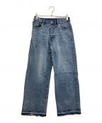 Spick and Spanスピックアンドスパン）の古着「5 1/2 LOOSE-STRAIGHT DENIM」｜インディゴ