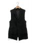 D.HYGEN（ディーハイゲン）の古着「Linen tailored Vest」｜ブラック